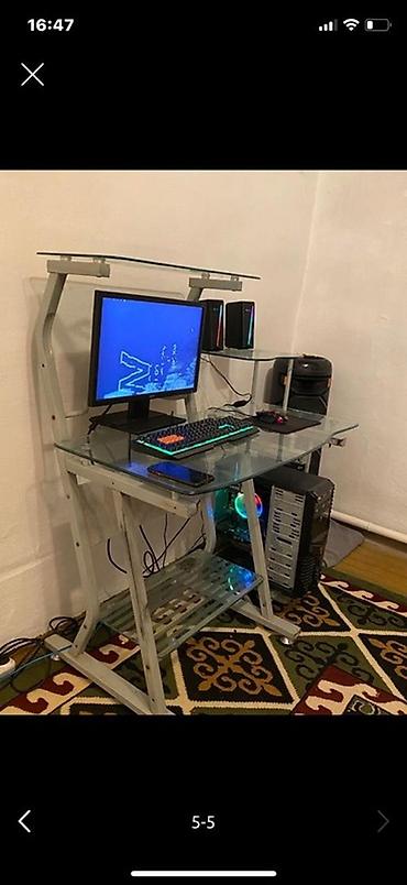 Мебельные гарнитуры: Игровой/офисный комплект: системный блок + периферия + стеклянный — 8