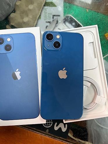 13 128gb: IPhone 13, 128 GB, Sierra Blue, Face ID, Simsiz şarj — 2