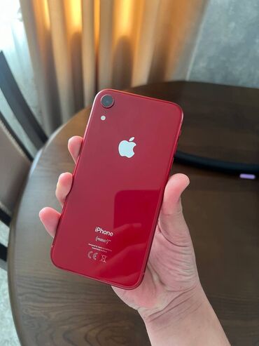 IPhone Xr, Б/у, 64 ГБ, Красный, Чехол, 81 %