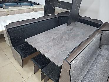 table study: Кухонный стол и стул, Новый, Бесплатная доставка, цвет - Серый — 6