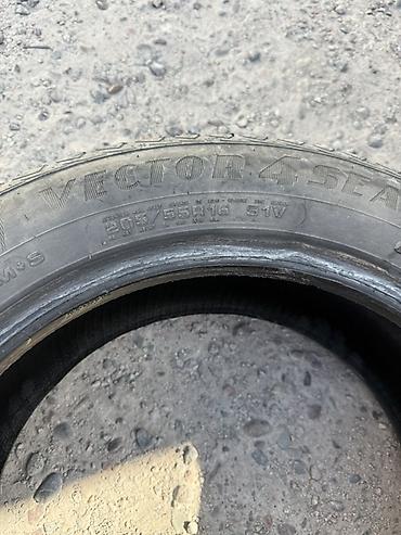 ось 19 5: 205/55/ R16 Пара всесезонных шин Goodyear Vector 4Seasons. - Размер — 2