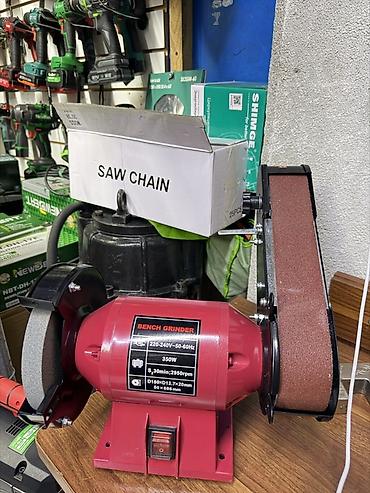 Настольный точильно-шлифовальный станок (Bench Grinder) с лентой