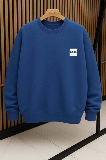 Džemperi: Big size muški duxevi 85%brušeni pamuk, 15%likra 4xl- (120-150 kg.) — 4