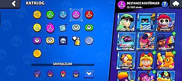 banner capı: Brawl Stars hesabı – inkişaf etmiş profil - Trophy sayısı: 45,464 - — 8