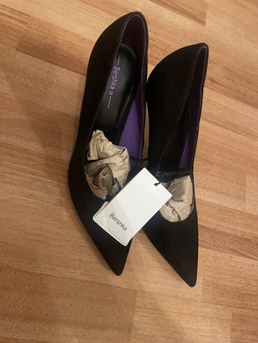 женские туфли: Туфли, Размер: 38, цвет - Черный, Новый