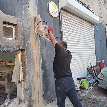 avtomatik gapi mexanizmi: Beton və daşın kəsilməsi xidməti - Divar, tavan və döşəmələrdə dəqiq — 10