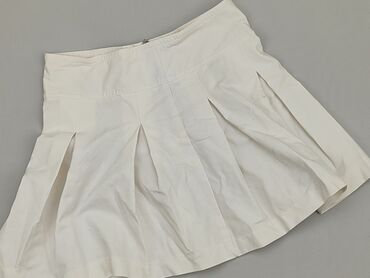 biała spódnice bonprix: Spódnica, Bershka, XS, stan - Dobry