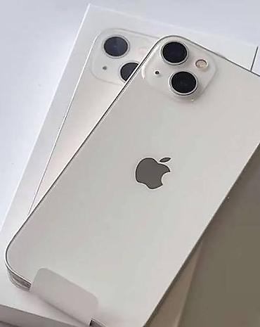 16 iphone: IPhone 13, 128 GB, Ağ, Face ID — 1