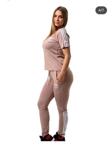 Gornji i donji deo: Adidas ženski komplet Novo Pamuk Veličine s m l xl 2xl fb Moja — 9