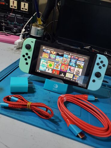 купить сони плейстейшен 5 в бишкеке: Nintendo switch чипованный (прошитый) 32гб+256гб в комплекте все