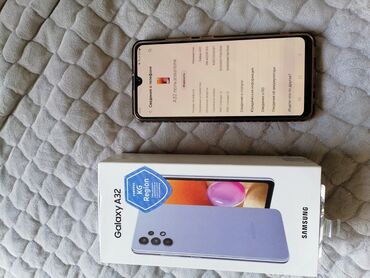 линза для телефона: Samsung Galaxy A32, Б/у, 64 ГБ, 2 SIM
