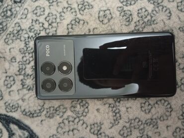 андройт монитор: Poco X6 Pro 5G, Колдонулган, 256 ГБ, түсү - Кара, 2 SIM