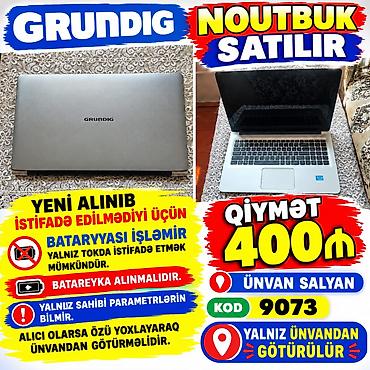 ingilis dili toplu 2026 pdf 11 illik: Grundig noutbuk satılır. Gümüş rəngli korpusa malik noutbukdur — 1