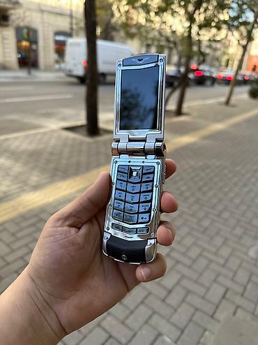 işdənmiş telefonlar: Vertu Ayxta Silver Ceramika ORGINAL…!!! Ideal veziyyetdedi. Barter — 4