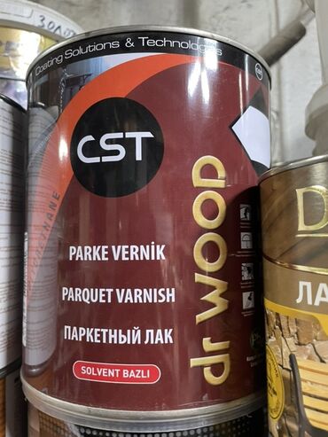 шлифовка дерево: Лак паркетный Dr. Wood, на основе растворителя, предназначен для