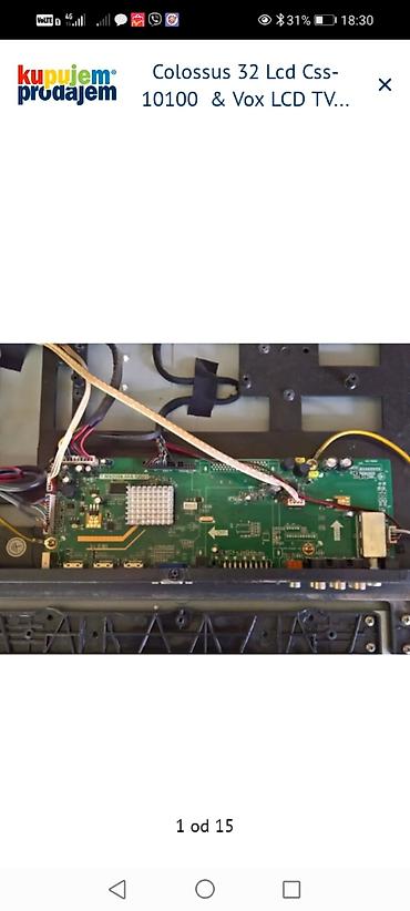 Aksesoari za TV i video: Delovi za LCD televizore – Colossus 32" CSS-10100 i Vox LCD TV 3211 — 2