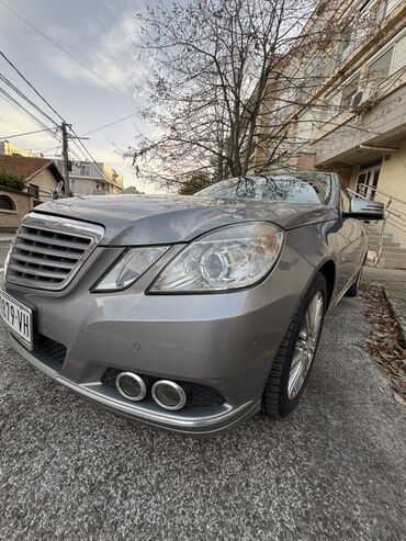 Mercedes-Benz: Mercedes-Benz E-klasa (W212) – limuzina, siva metalik - Motor i — 4