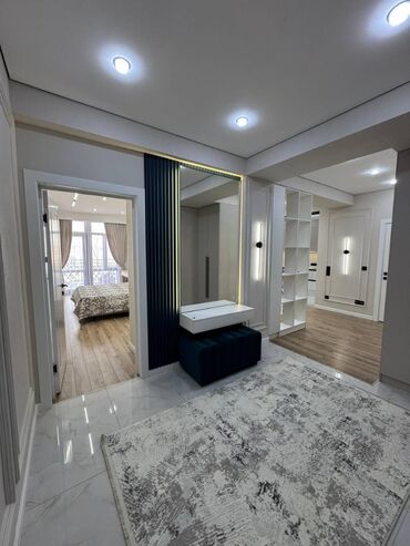 квартира с панорамными окнами: 3 комнаты, 80 м², Элитка, 9 этаж, Дизайнерский ремонт