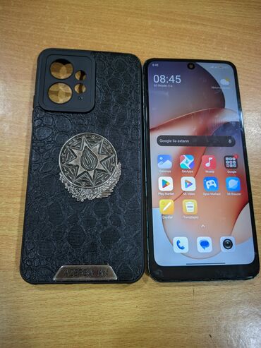 prasdoy telfonlar: Redmi Note 12, 128 GB, rəng - Yaşıl, Sensor, Barmaq izi, İki sim kartlı