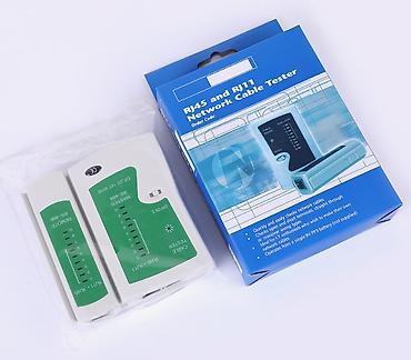 di box: Портативный тестер сетевого кабеля интернет кабеля витой пары NSHL-468 — 2