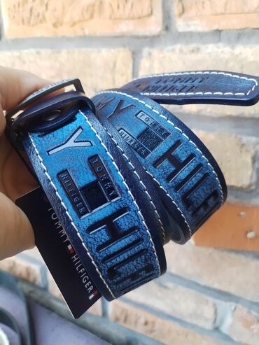 Kaiševi: Muški, Tommy Hilfiger, Materijal: Koža — 7
