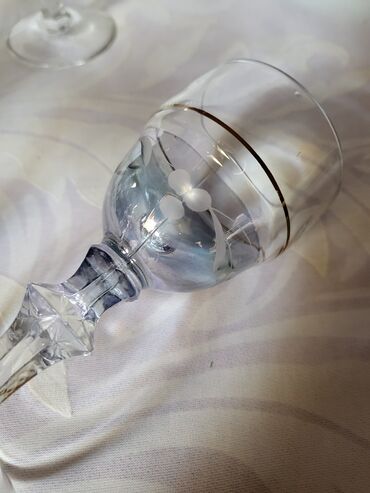 Čaše: Casice kristal,rucni rad,gravura za zestoko pice paracinsko staklo iz — 12