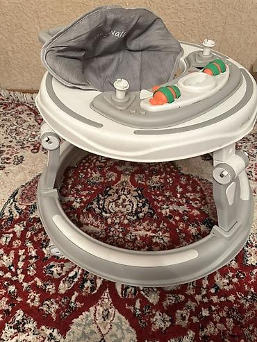 бейби вак: Детские ходунки Babywalker - Круглая устойчивая база с плавными — 3