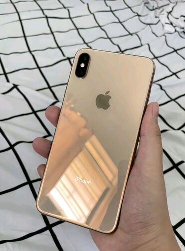 iphone 11 almaq: IPhone Xs Max, 256 GB, Rose Gold, Zəmanət, Simsiz şarj, Face ID