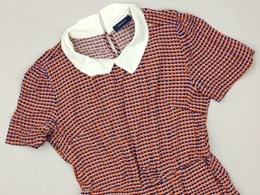 zara sukienka w kwiaty z bufiastymi rękawami: Forever 21, Women`s dress, size M