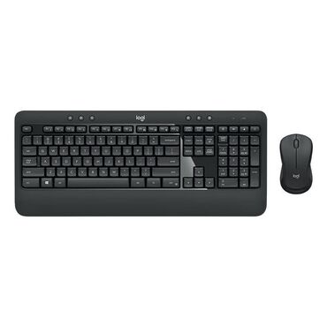 беспроводная клавиатура с мышкой: Клавиатура, Logitech, Кайчы, Өлчөмү: 100%