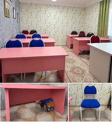 6 dest parta 120×60 sm 12 stulu Tecili satilir. Qiymet 55 azn