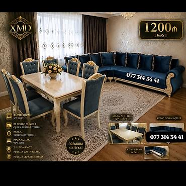 sdullar: Klassik üslubda qonaq otağı dəstləri – Premium keyfiyyət Variantlar — 3