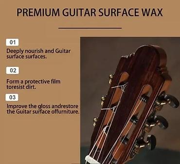 bas gitare prodaja: VOSAK ZA POLIRANJE I ODRŽAVANJE ZA GITARU,VIOLINU,UKULELE | Slanje — 1