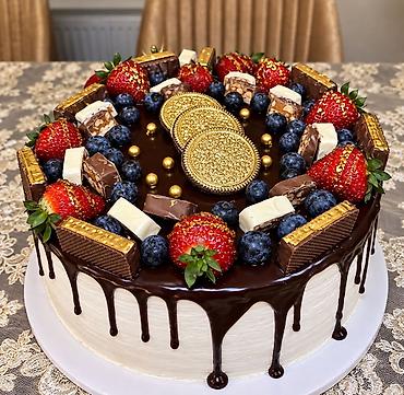 tort bezemek: Sifarişlə bəzəkli tortlar – zövqünüzə uyğun dizayn və dad variantları — 2