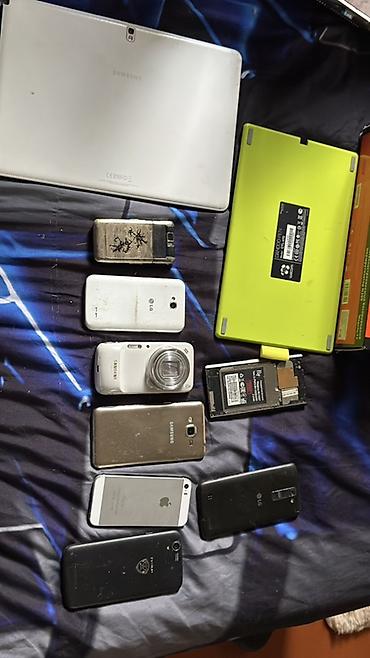 irsad electronics samsung: Şəkillərdə müxtəlif markalara aid elektron cihazlar toplusu görünür — 1