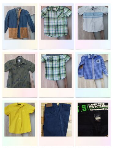 американская детская одежда: Одежда на мальчика 6-9 лет, в отличном состоянии, по 5 манат. Передаю