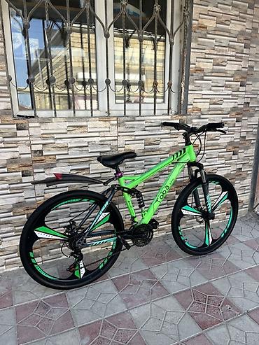 velosiped satisi gence: Dağ velosipedi – ECOBIKE (yaşıl) - Karkas: alüminium alaşımlı — 9