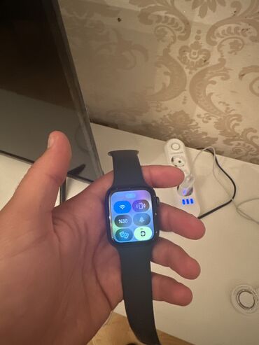 apple watch qiymeti azerbaycanda: İşlənmiş, Smart saat, Apple, Sensor ekran, rəng - Qara