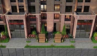 artwin: 2 комнаты, 54 м², Асанбай мкр Элитка, 6 этаж, ПСО (под самоотделку) — 3