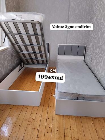 divar yataq: Yataq dəsti – altı anbarlı, qaldırılan mexanizmli tək nəfərlik model — 1