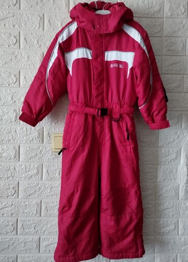 Ski suits: 98-104, color - Red