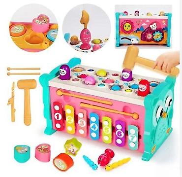 oyuncağlar: Montessori üsulu sehirli kub pianino 061T26Montessori üsulu sehirli — 1