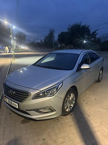 автокредит на бу авто бишкек: Hyundai Sonata: 2016 г., 2 л, Автомат, Бензин, Седан — 7