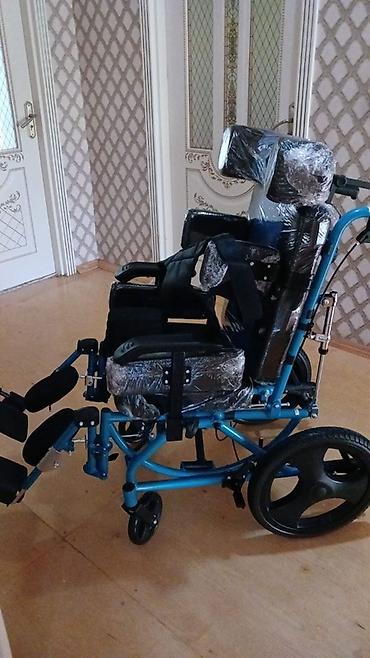 tibbi araba: Uşaq üçün xüsusi reabilitasiya əlil arabası - Tənzimlənən bel və — 5