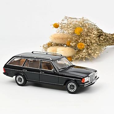 odece: Mercedes-Benz 200 T 1982 – Crna – Die-Cast Norev 🚗🖤 Norev — 1