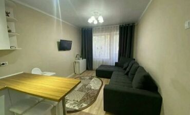 долгосрочная аренда квартира бишкек ошский рынок: Студия, Без подселения, С мебелью полностью