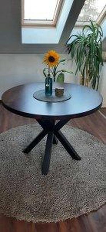 Stilski trpezarijski stolovi: OKRUGLI TRPEZARIJSKI STO FI100 BUKVA | Kontakt telefon 06******** — 8