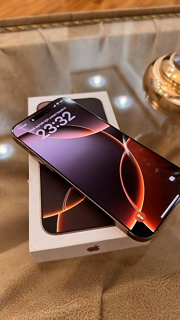 iphone 15 pro satilir: IPhone 16 Pro Max, 512 GB, Desert Titanium, Face ID — 2