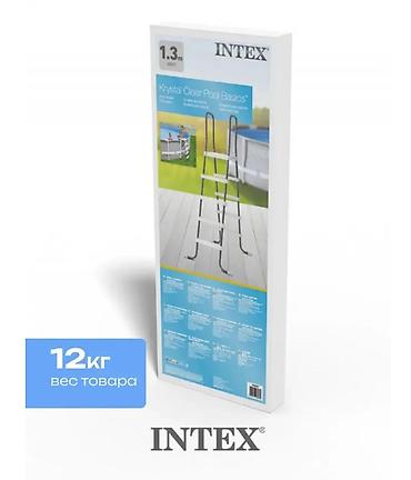 Бассейндер үчүн тепкичтер: 🏊 ЛЕСТНИЦА ДЛЯ БАССЕЙНА INTEX 28067 ДО 132 СМ 🏊 🔥 Прочная и безопасная — 5
