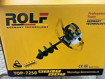 куплю шнек: Бензиновый мотобур ROLF TOP-7250 с шнеком Описание: - — 8